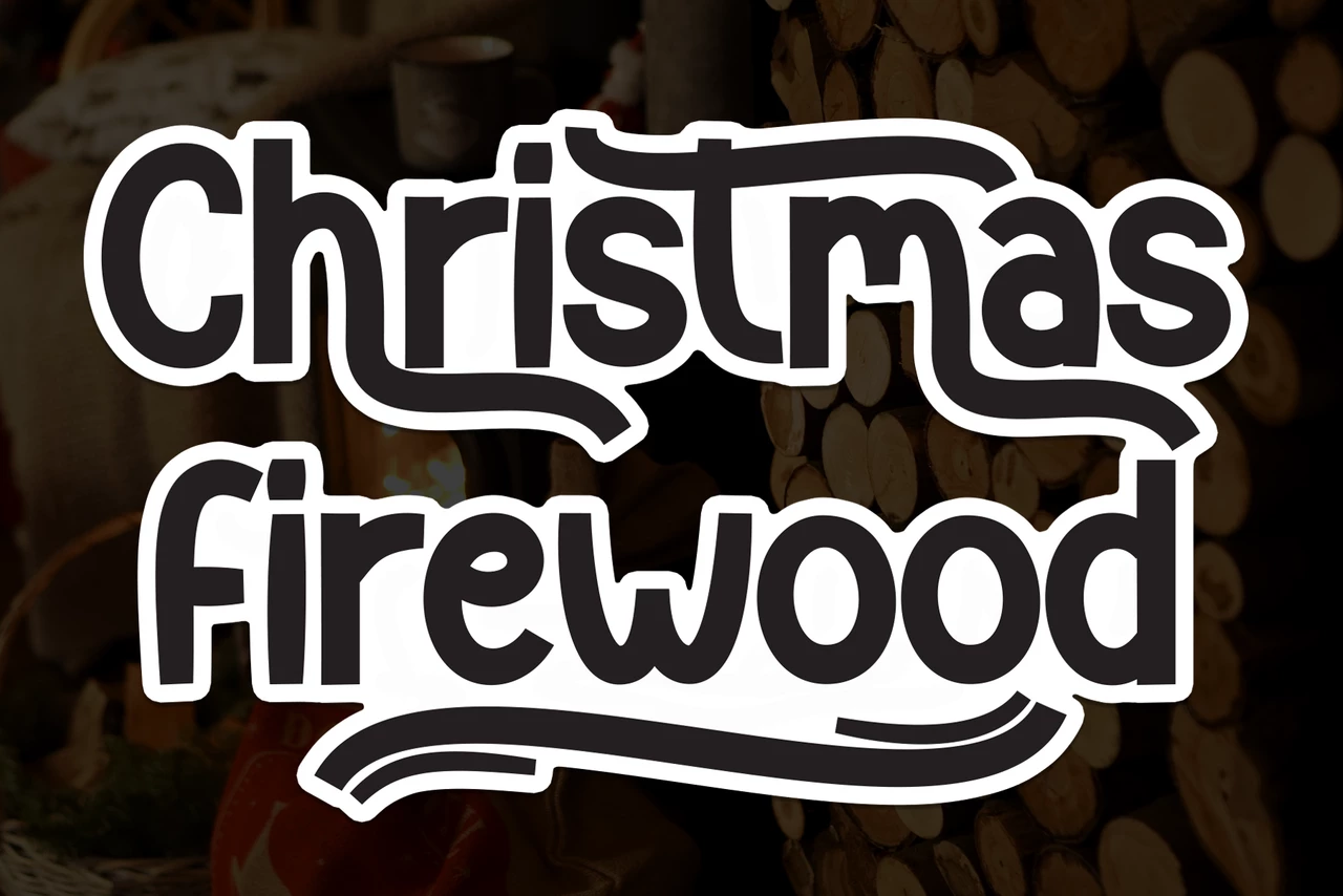 Christmas Firewood Regular Caratteri tipografici