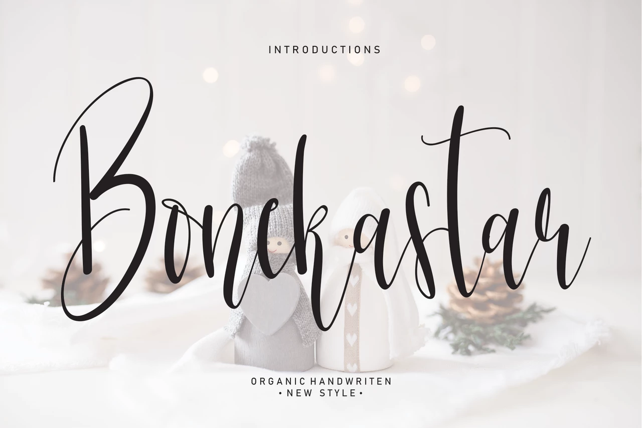 Bonekastar Regular Font