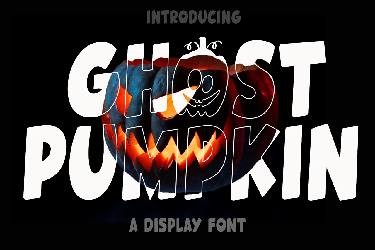 Ghost Pumpkin Regular Font