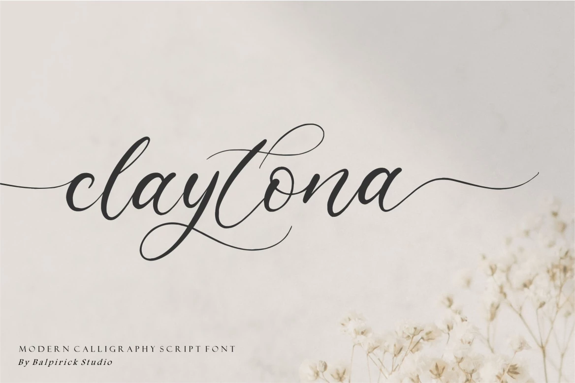 claytona Regular Шрифт