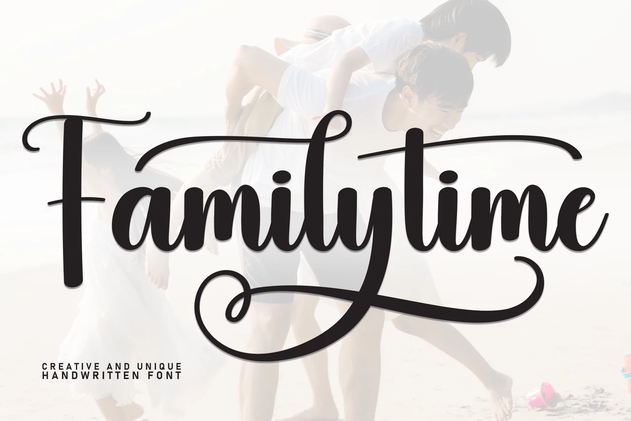 Familytime Regular Font