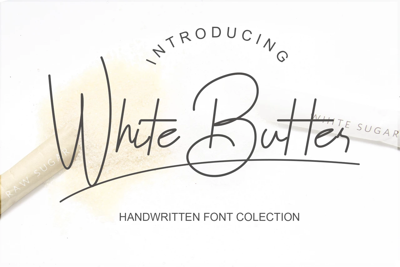 White Butter Regular Caratteri tipografici