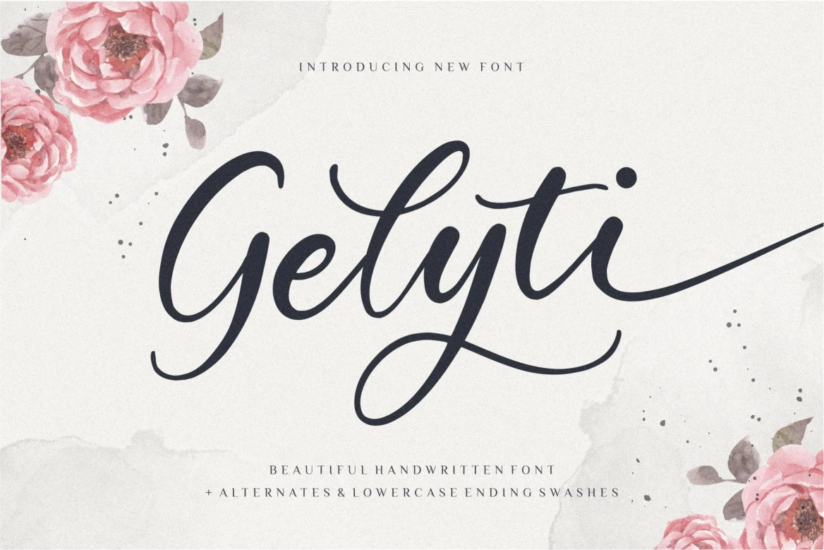 Gelyti Regular Шрифт