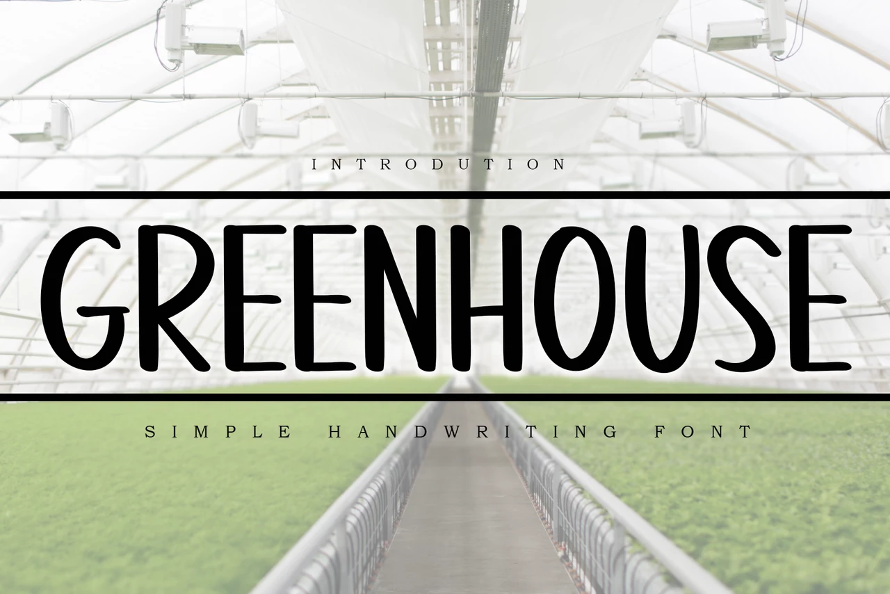 Greenhouse Regular Caratteri tipografici