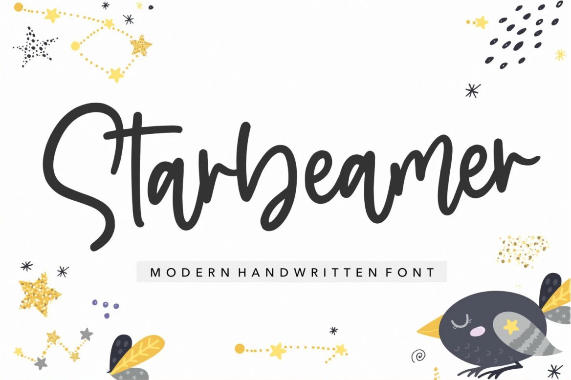 Starbeamer Regular Tipo de fuente