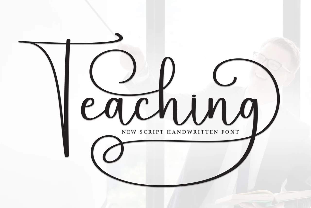 Teaching Regular Font