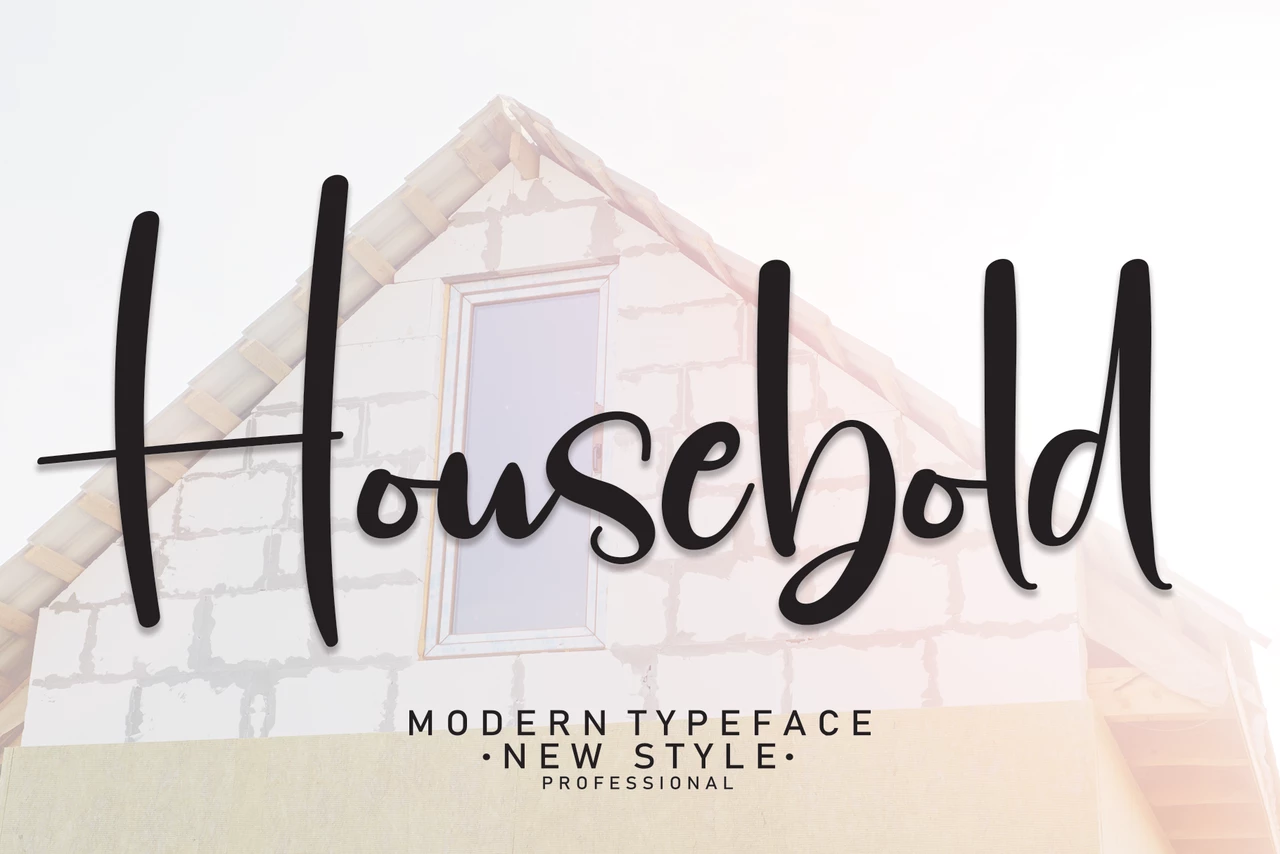 Housebold Regular Krój pisma