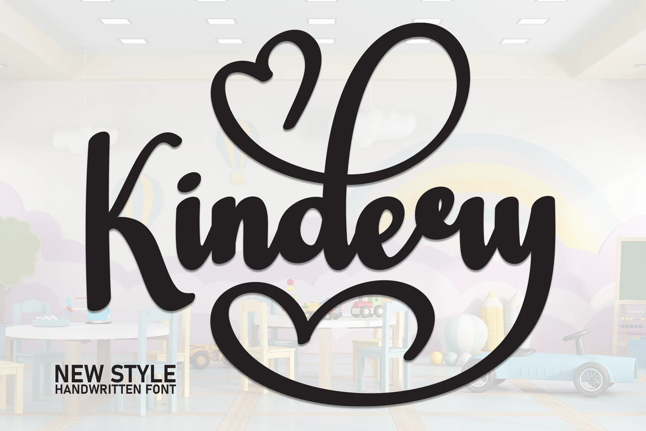 Kindery Regular Шрифт