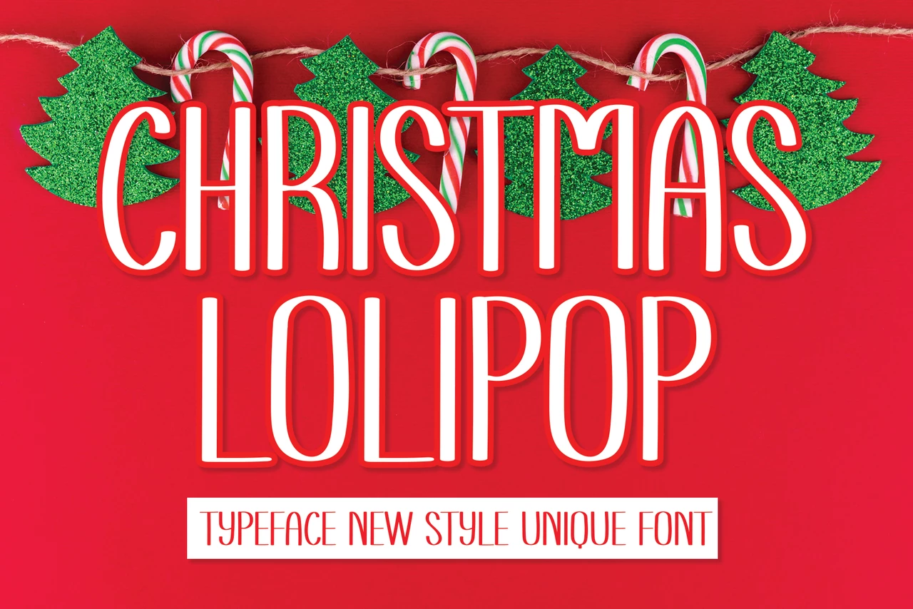 Christmas Lolipop Regular Font