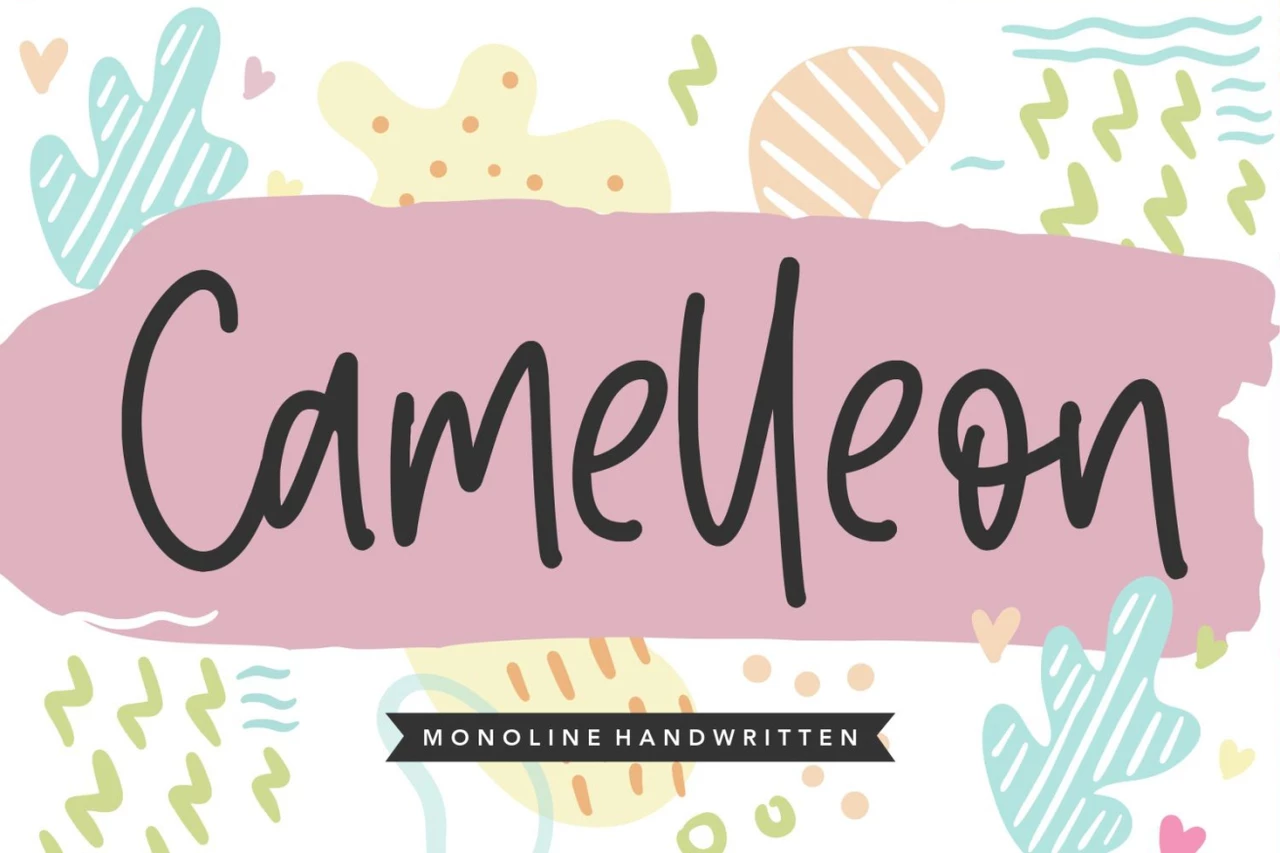 Camelleon Regular Krój pisma