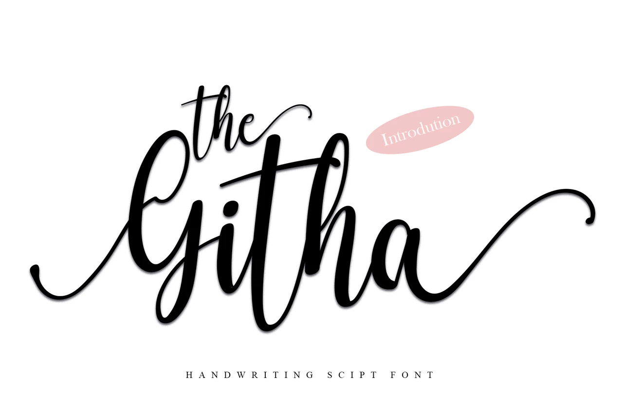 The Githa Regular Шрифт