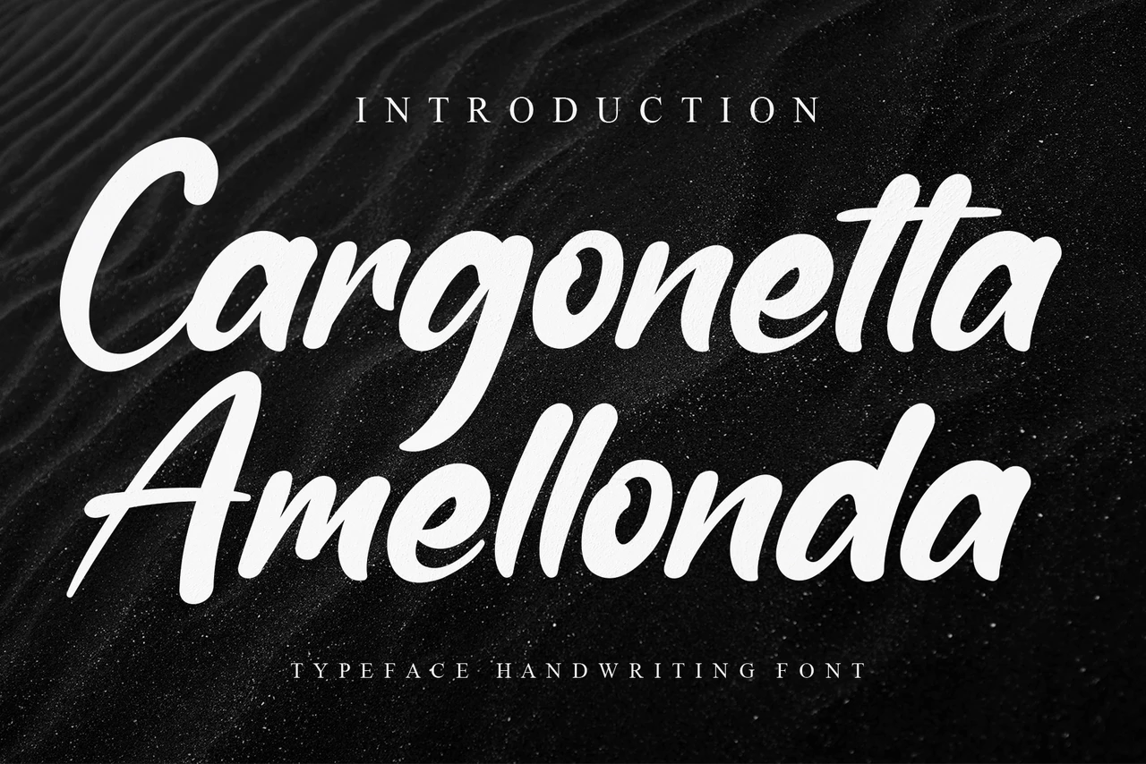 Cargonetta Amellonda Regular Font