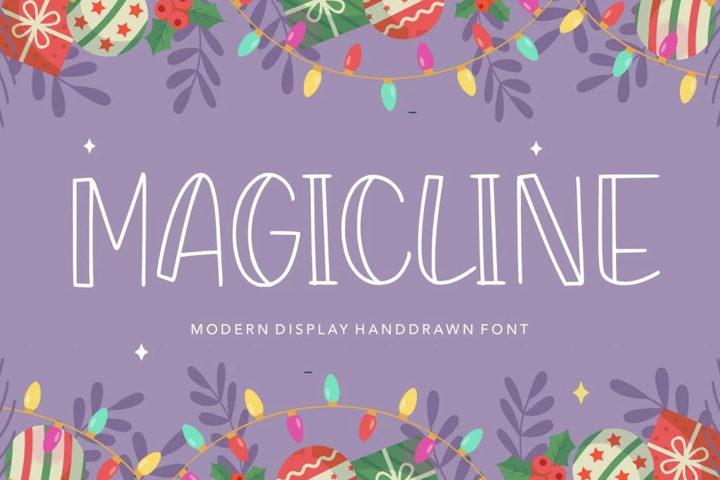 MAGICLINE Regular Font