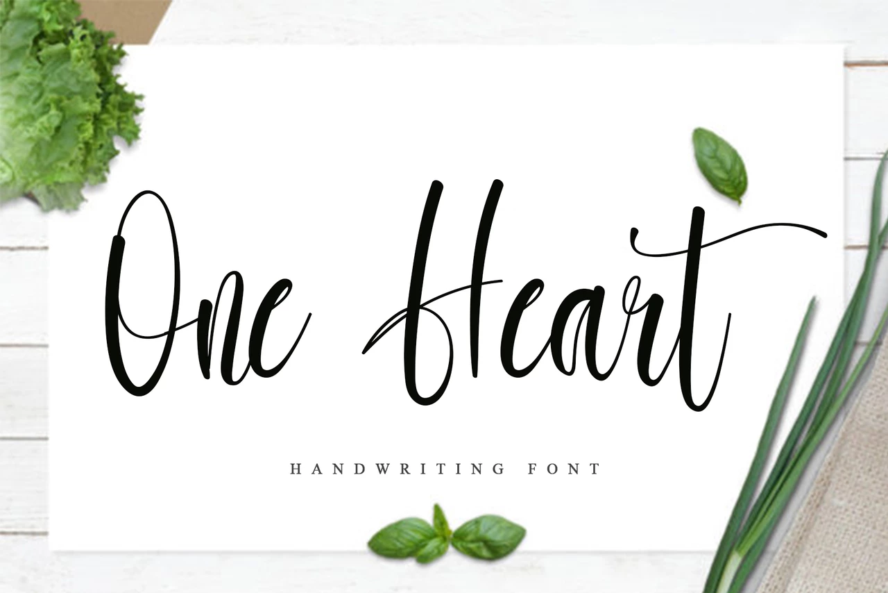 One Heart Regular Tipo de letra