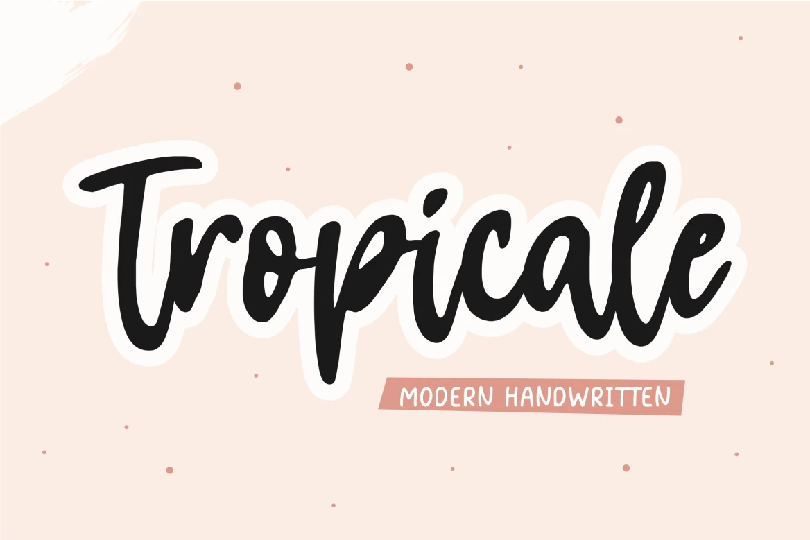 Tropicale Regular Font