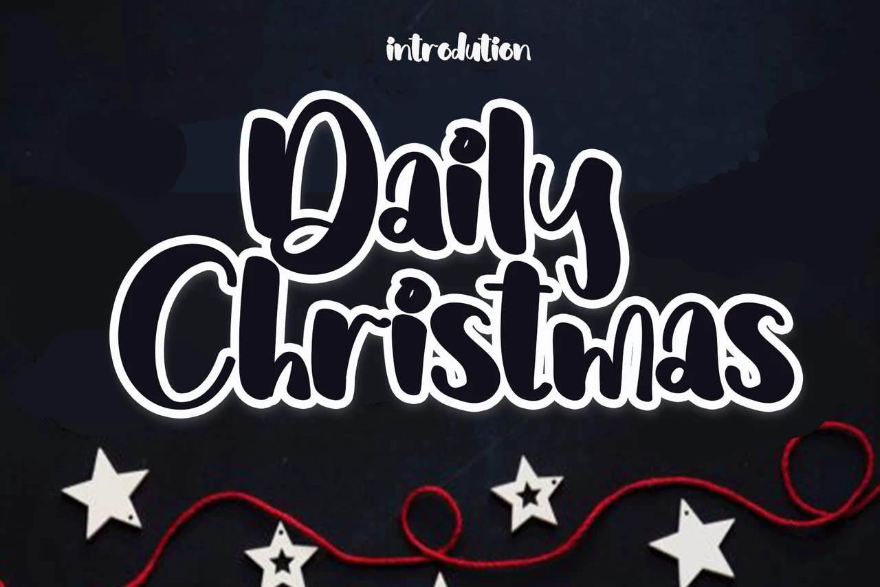 Daily Christmas Regular Font