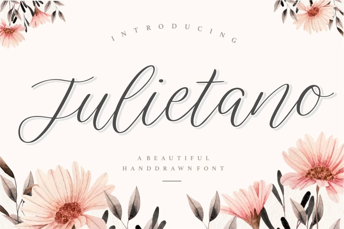 Julietano Regular Caratteri tipografici