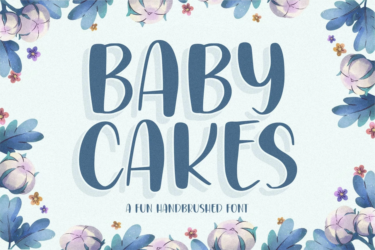 BABYCAKES Regular Police d'écriture