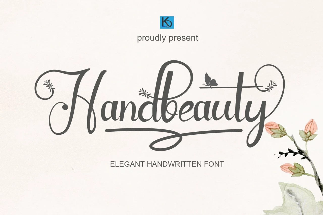 Handbeauty Regular Caratteri tipografici