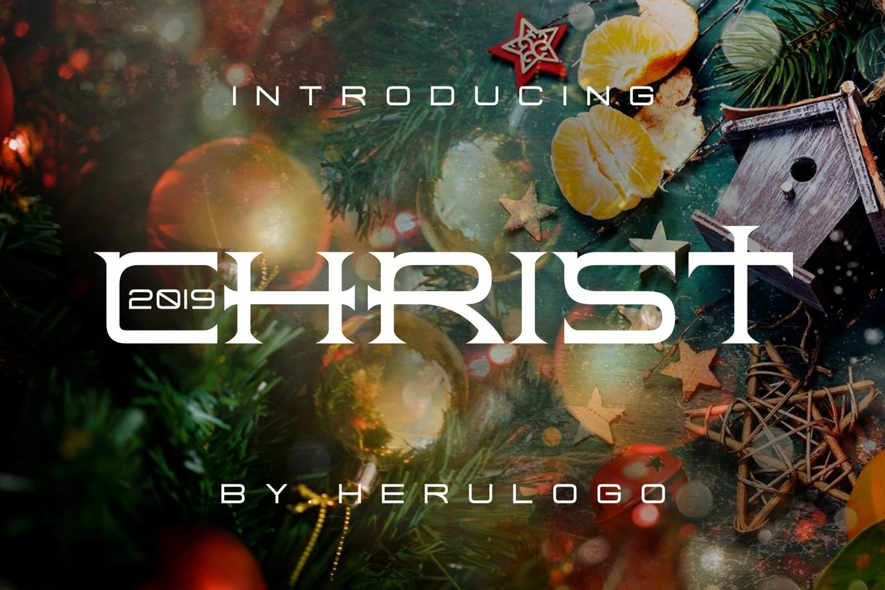 CHRIST2019 Regular Tipo de fuente