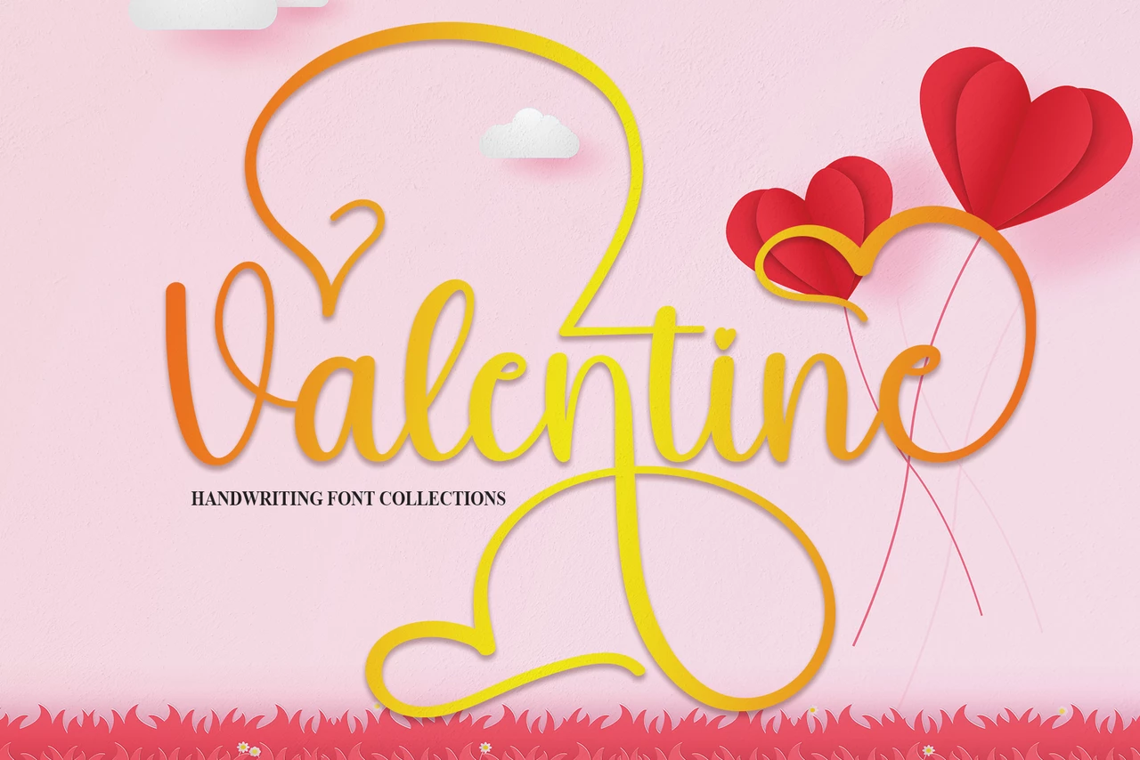 Valentine Regular Yazı Karakteri