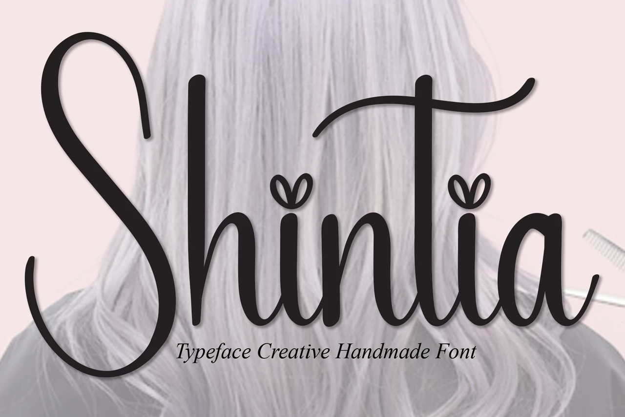 Shintia Regular Caratteri tipografici