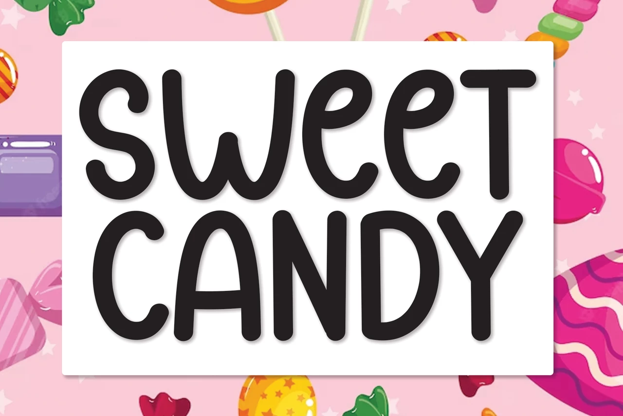 Sweet Candy Regular Lettertype
