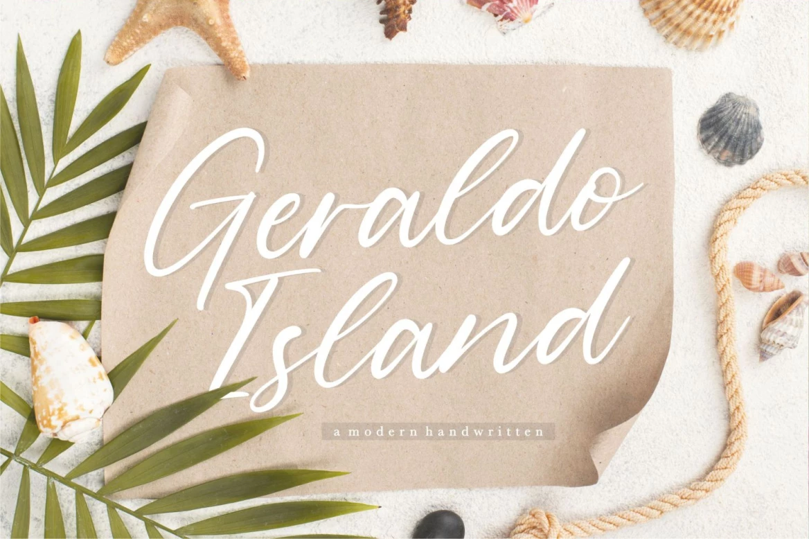 Geraldo Island Regular Font