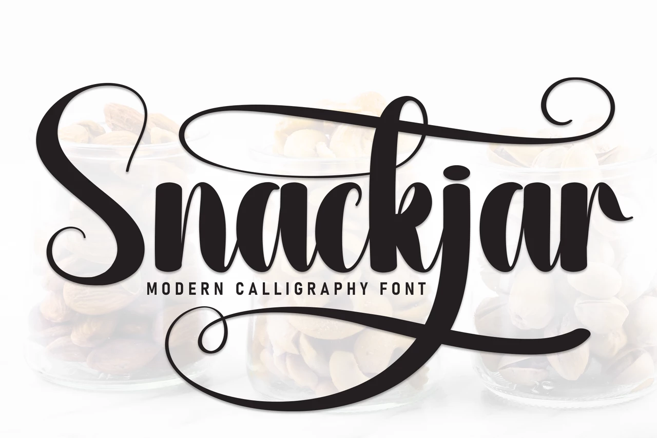 Snackjar Regular Lettertype