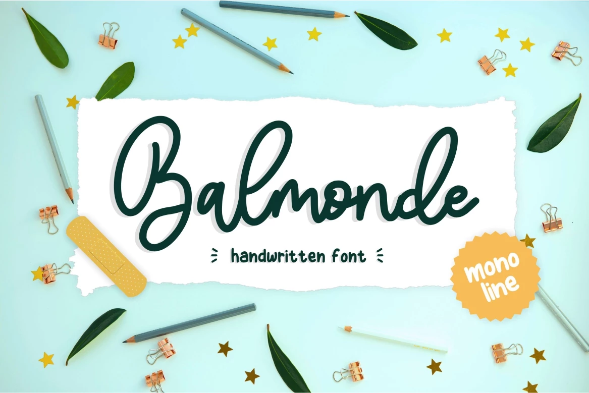 Balmonde Regular Police d'écriture