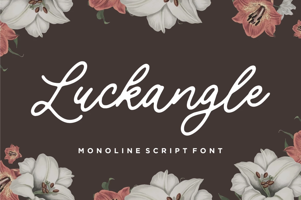 Luckangle Regular Font