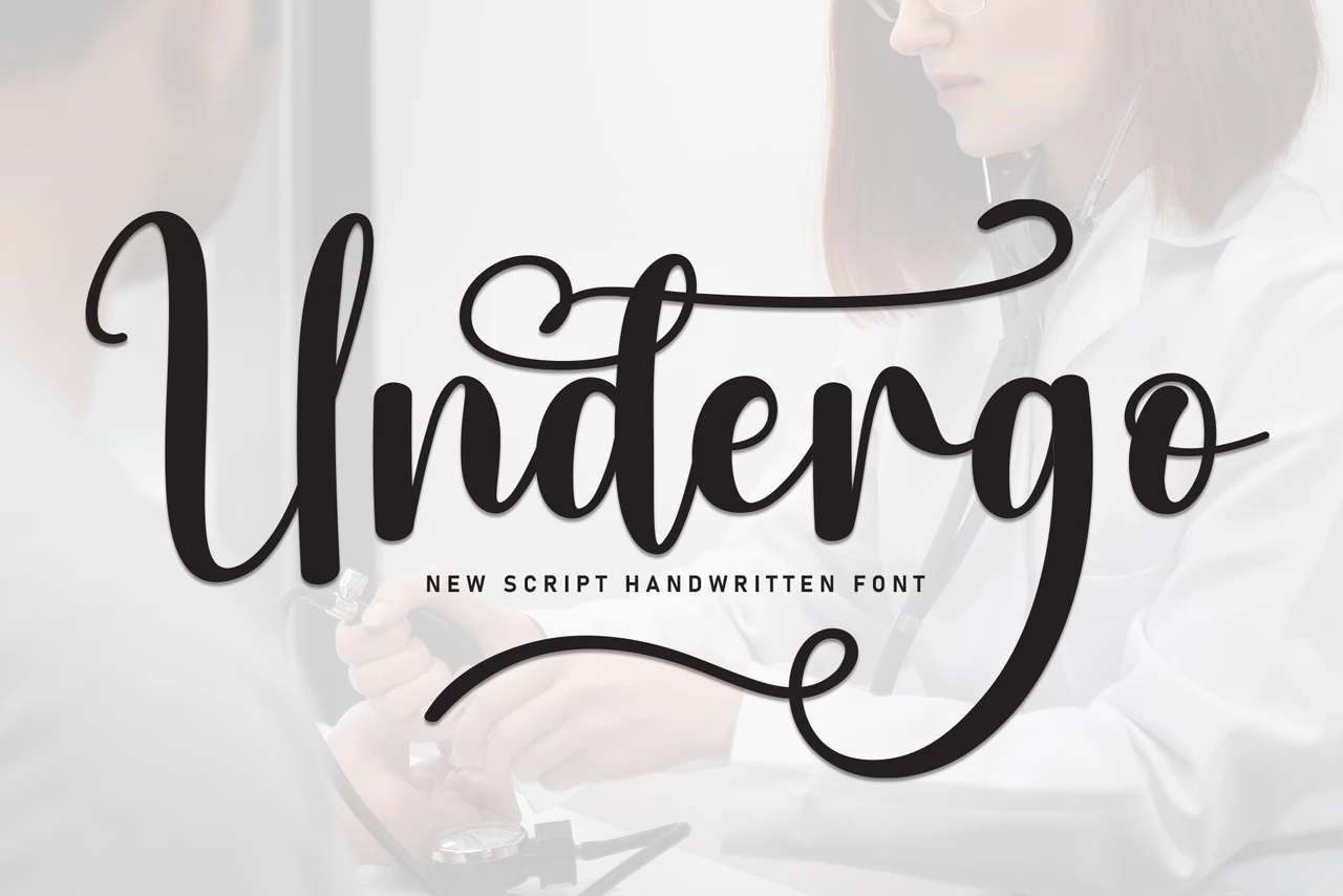 Undergo Regular Font