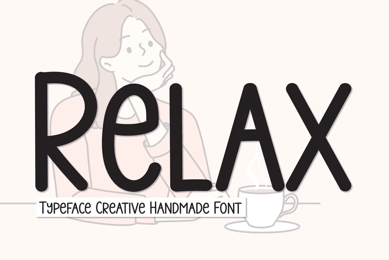 Relax Regular Font