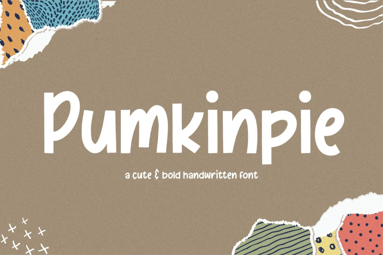 Pumkinpie Regular Police d'écriture