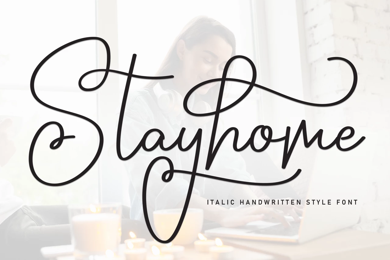Stayhome Regular Font