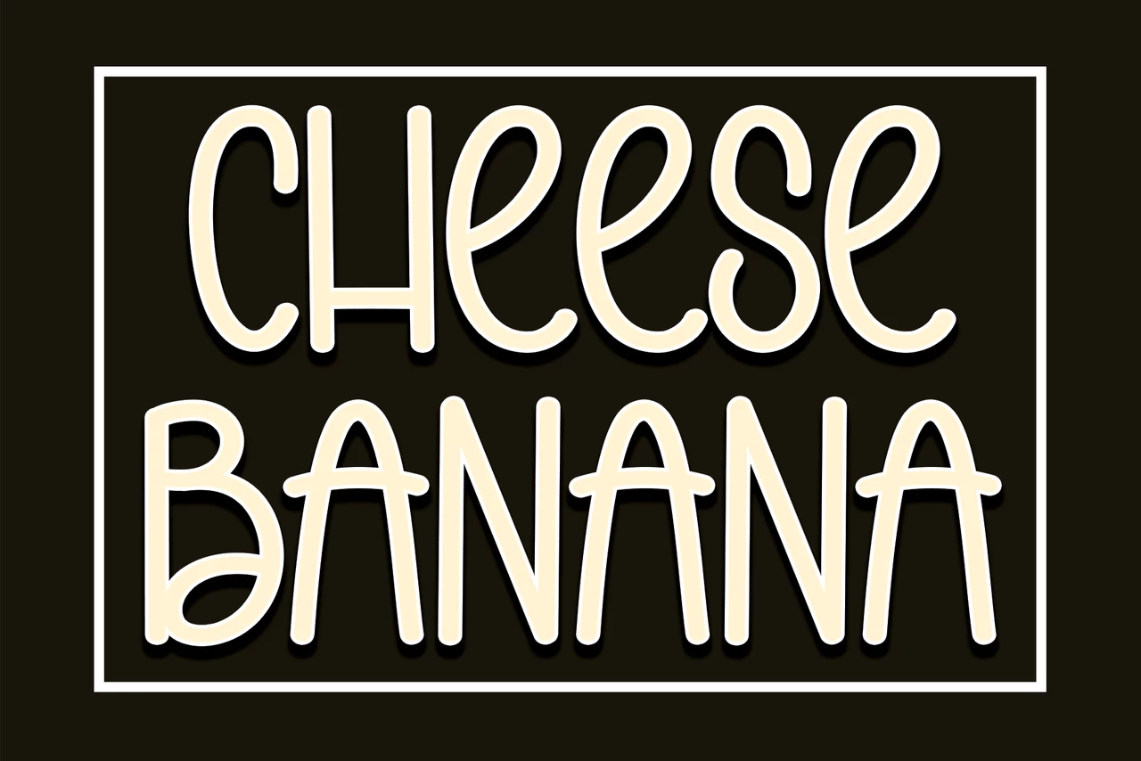 Cheese Banana Regular Font