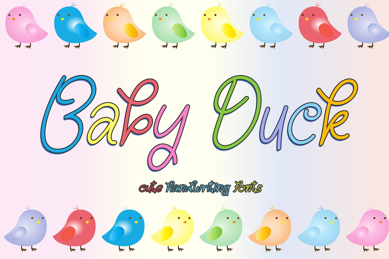 Baby Duck Regular Font