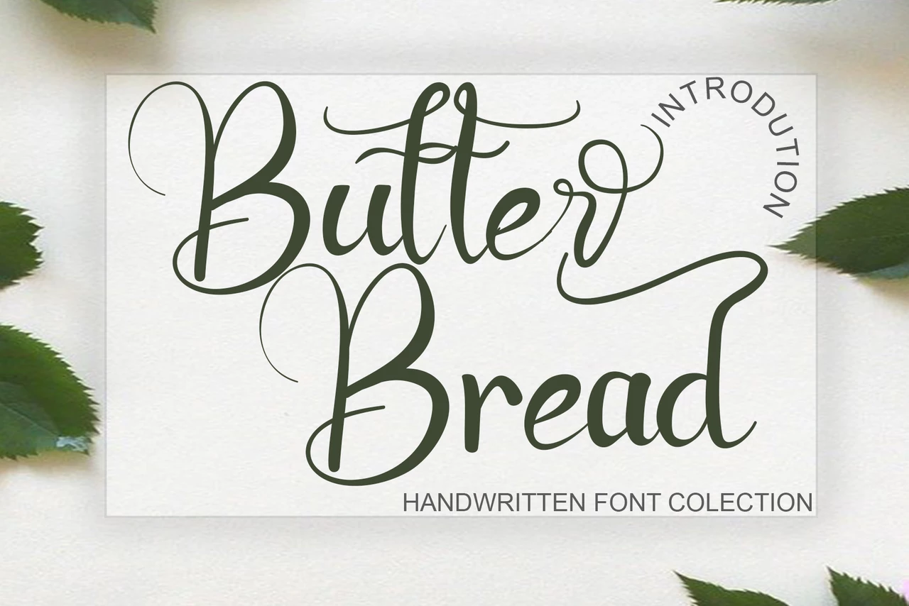 Butter Bread Regular Schriftart