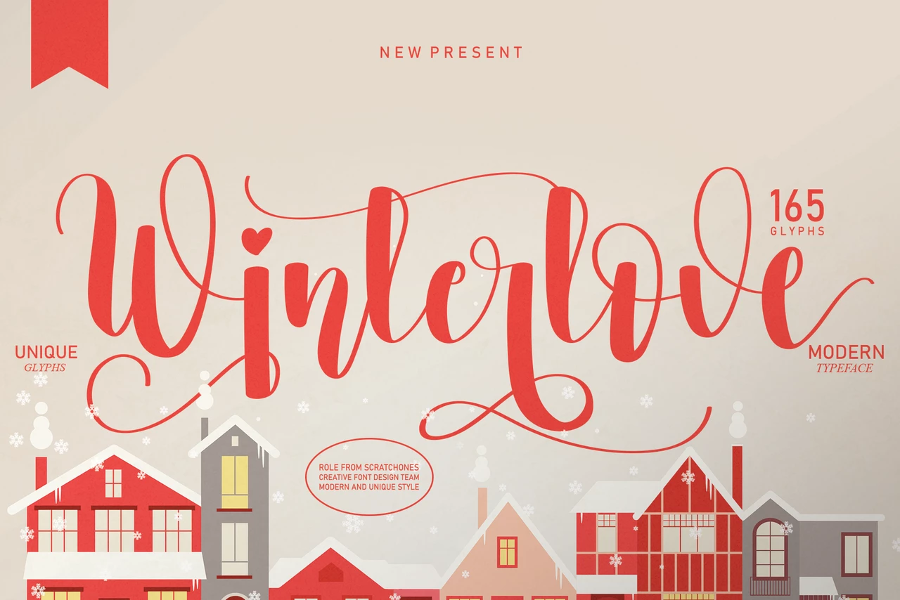 Winterlove Regular Caratteri tipografici