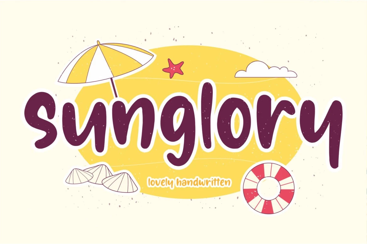 sunglory Regular Шрифт