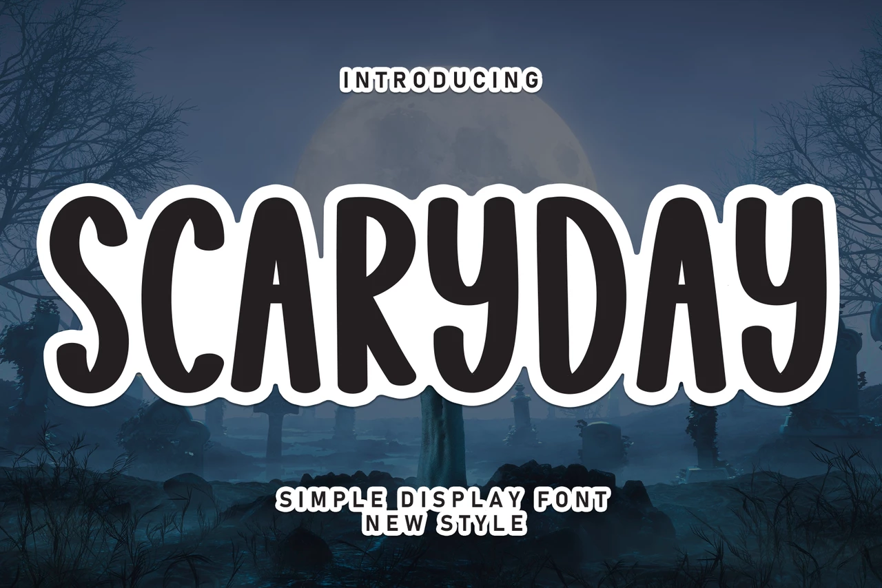 Scaryday Regular Font