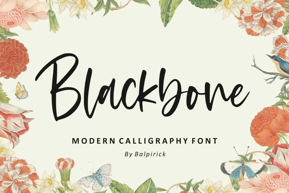 Blackbone Regular Font