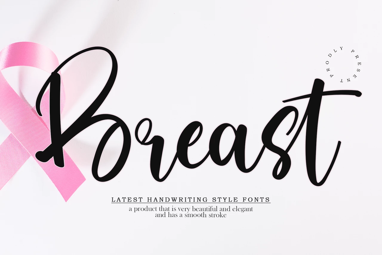 Breast Regular Krój pisma