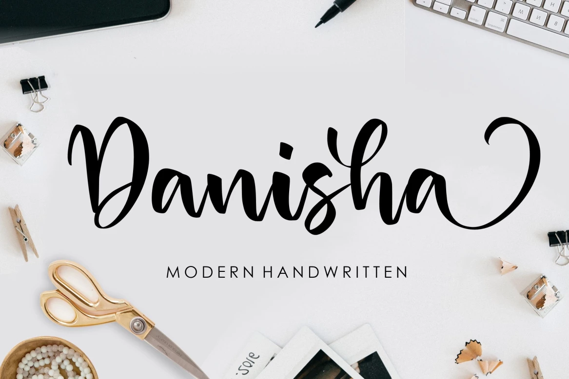 Danisha Regular Caratteri tipografici