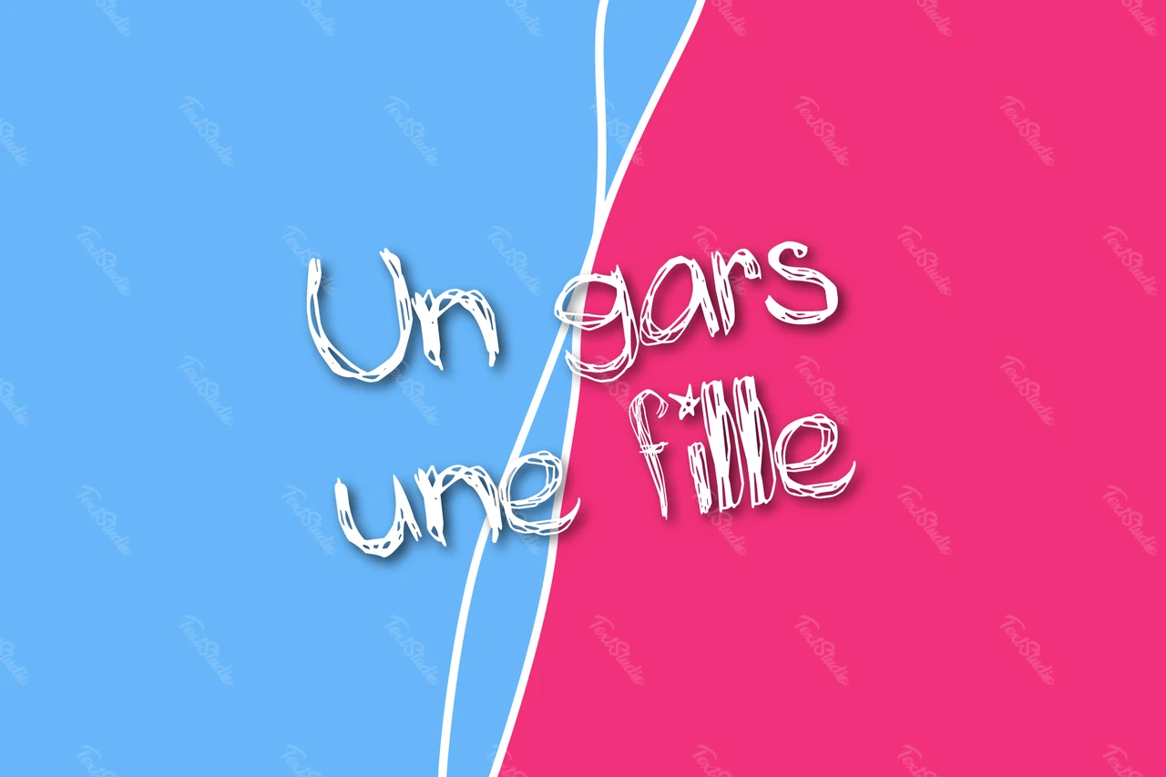 Logo d'un gars, d'une fille