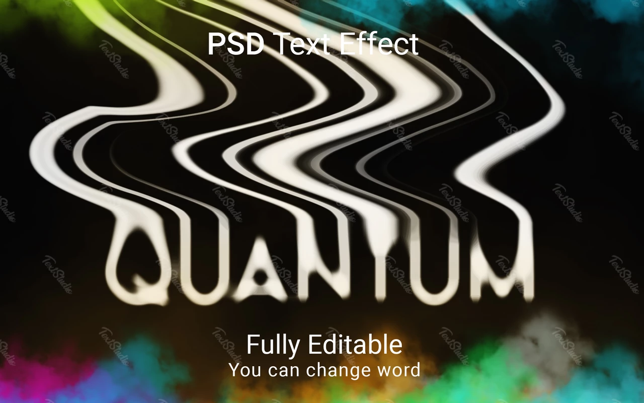 Efecto de estilo de fuente Quantum