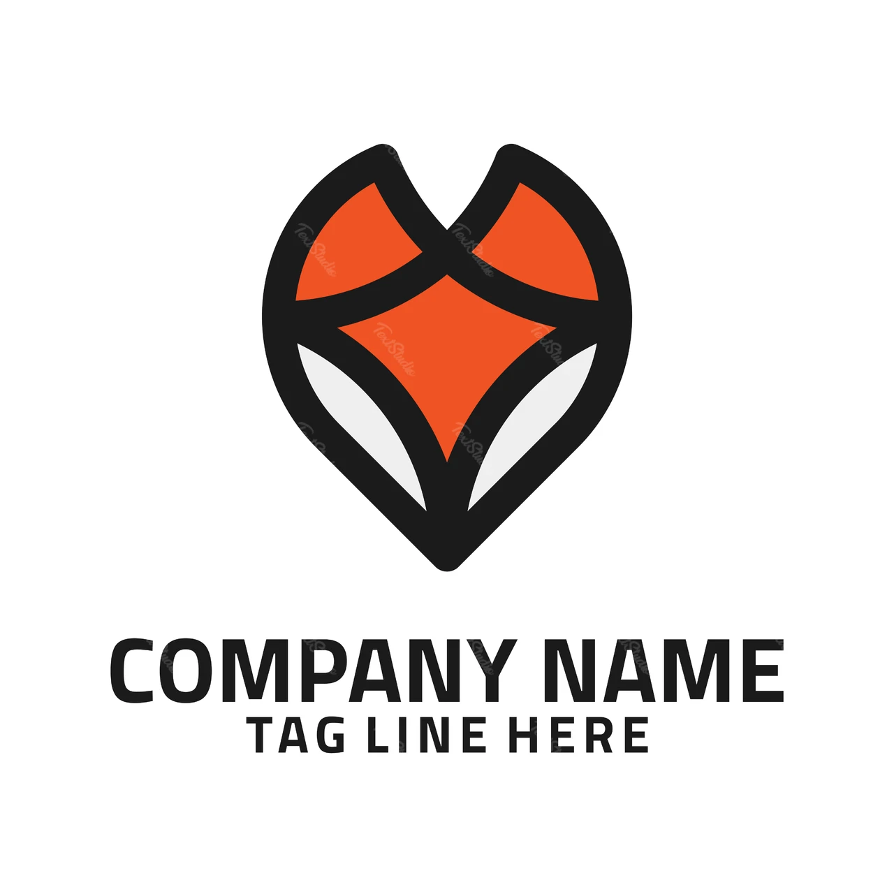 Modern minimalist logo tasarımı