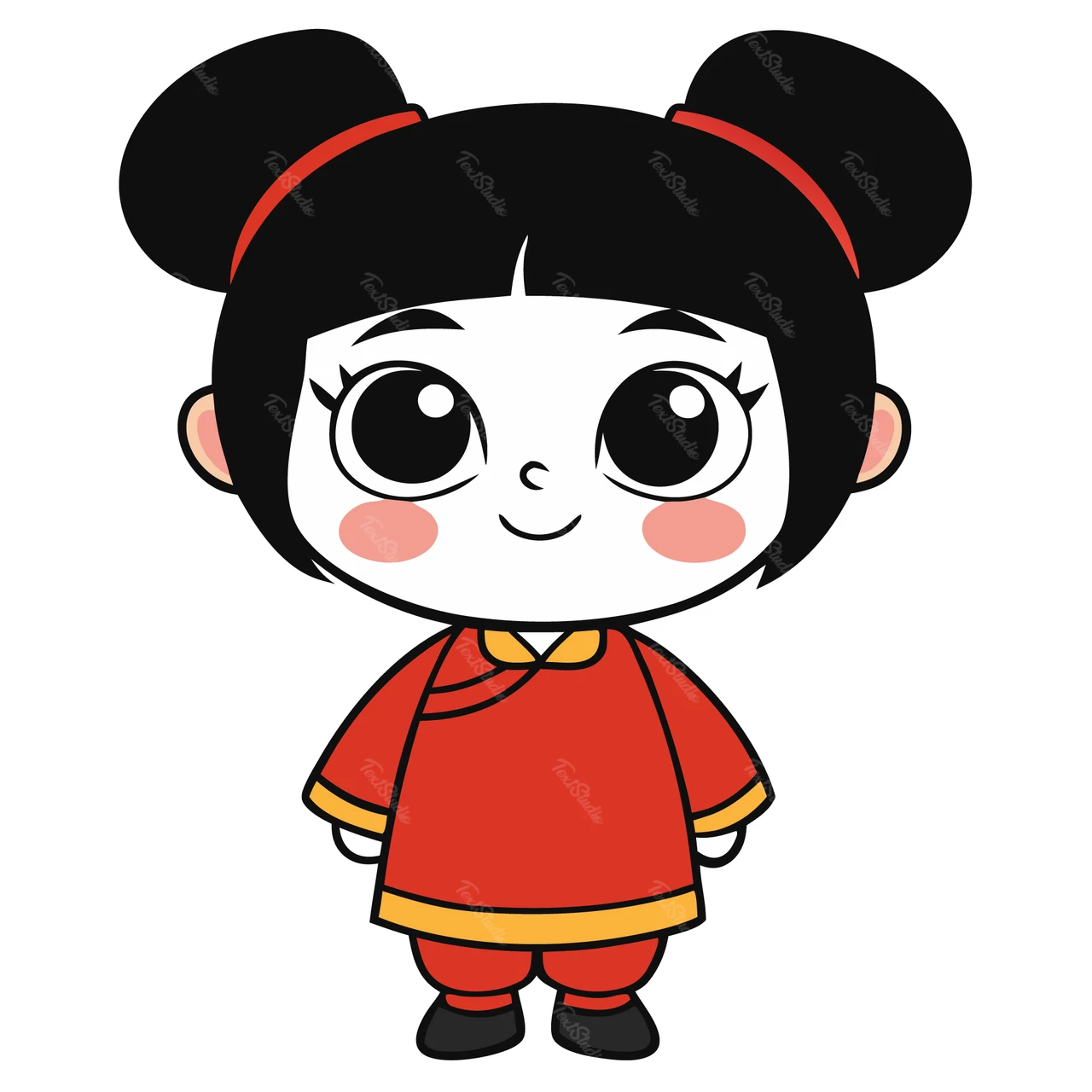 Cute Cartoon Character Illustration
