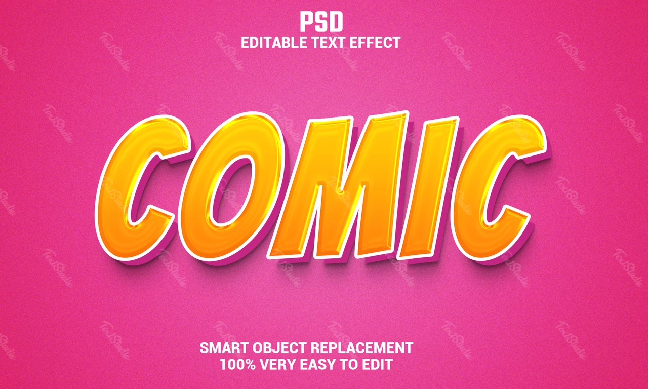 Komisch teksteffect