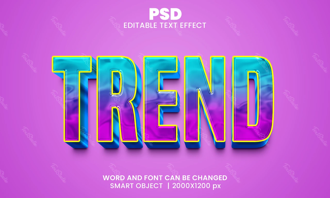 Trend Text Effect